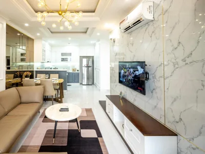 Apartamento de dos dormitorios — Sunrise Cityview Apartments - Near Lotte Mart & D1